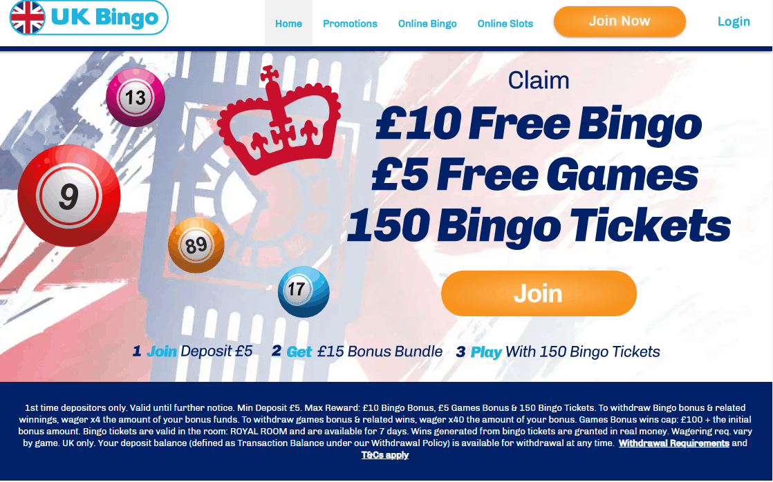 uk bingo home