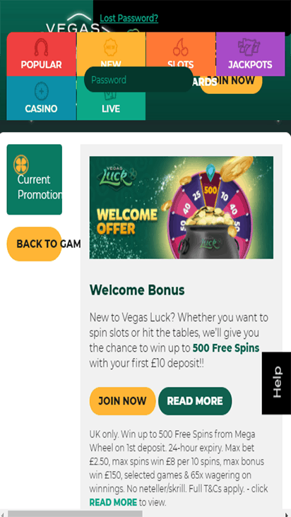 vegasluck promo vegasluck promo