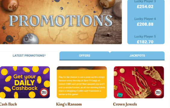 kingdom of bingo promo new