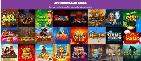 kosmo casino games new