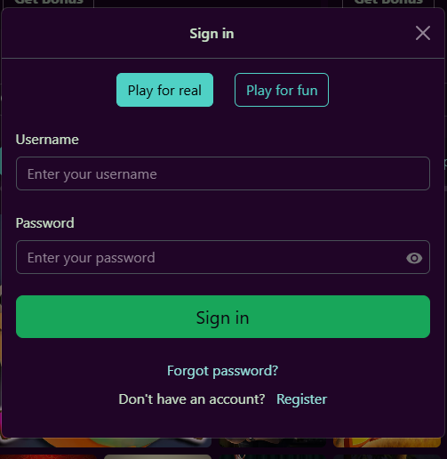 Avantgarde Casino login