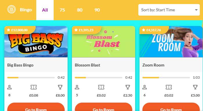 BOGOF Bingo games