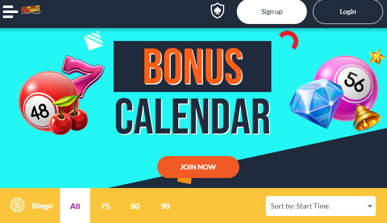 BOGOF Bingo homepage