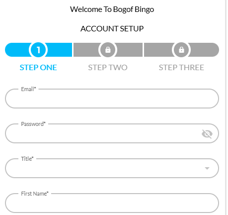 BOGOF Bingo sign up