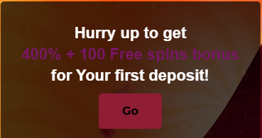 Spicy Jackpots welcome page