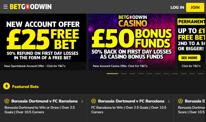 betgoodwin homepage