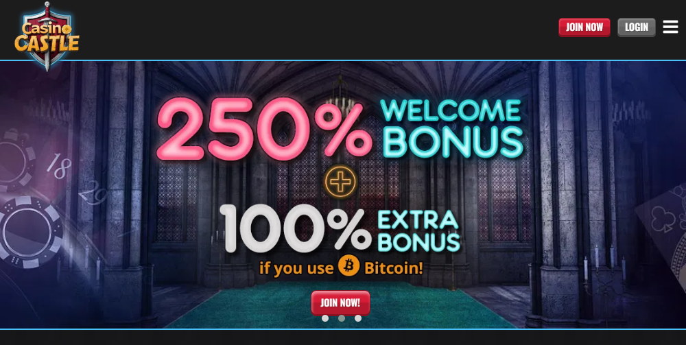 casino castle homepage