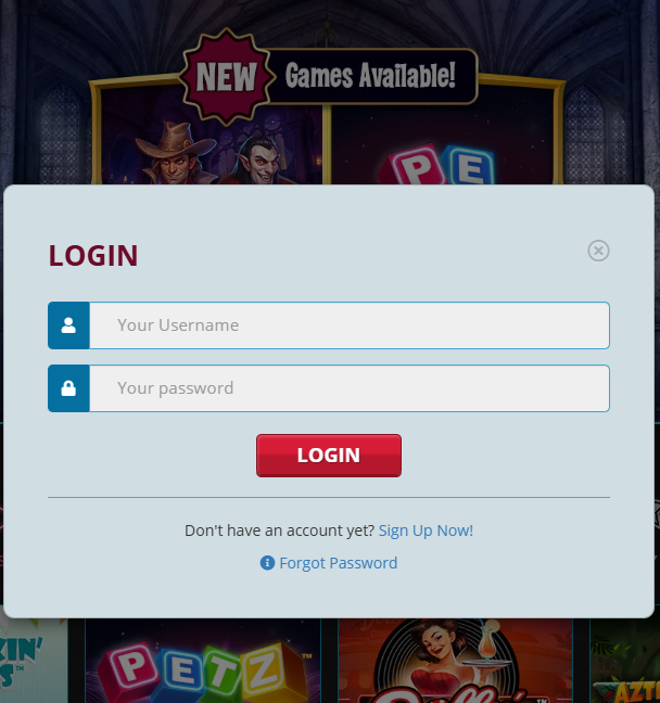 casino castle login