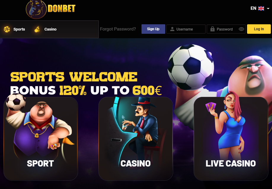 donbet homepage