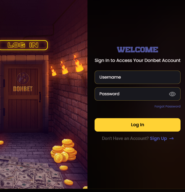 donbet login