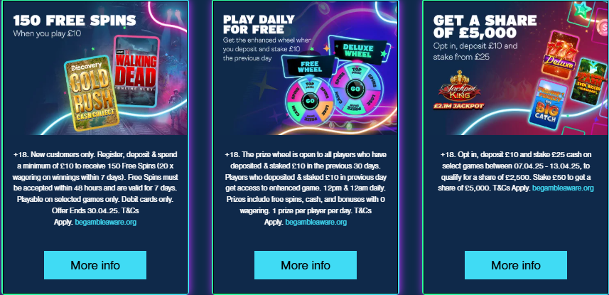 fabulous vegas promo