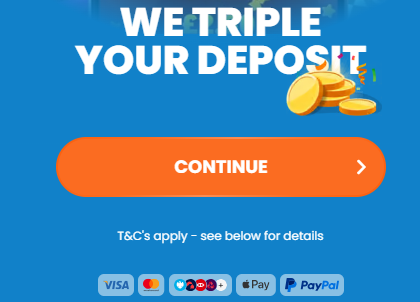 happy tige welcome offer