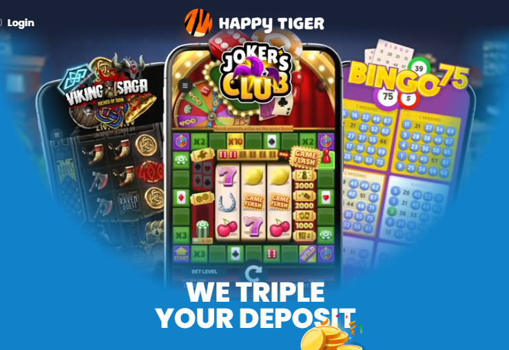 happy tiger homepage