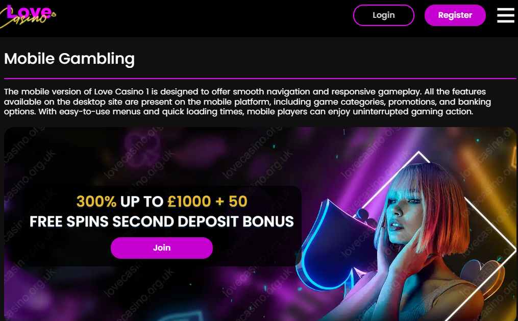 love casino games