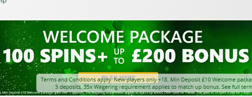 luckster welcome offer