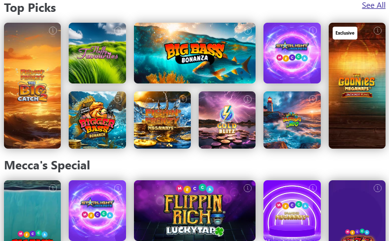 mecca games games