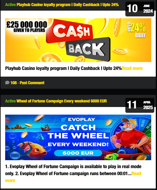 playhub casino promo