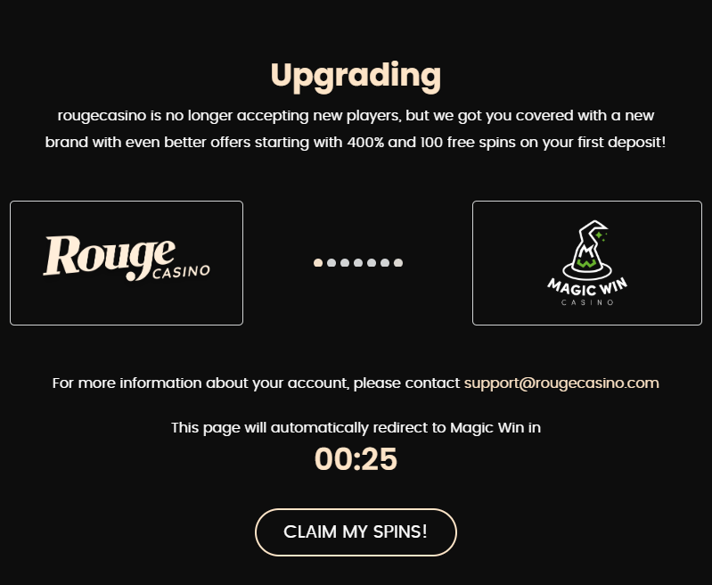 rouge casino sign up