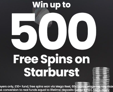 vip spins welcome offer