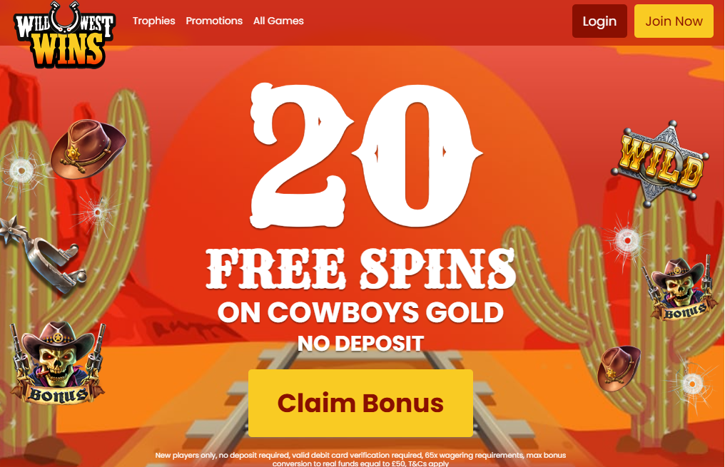 wild west wins homepage
