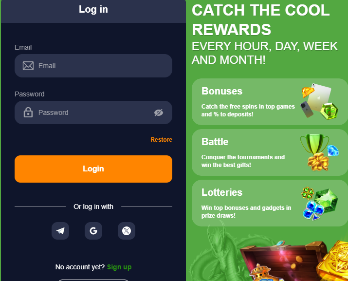 winner casino login