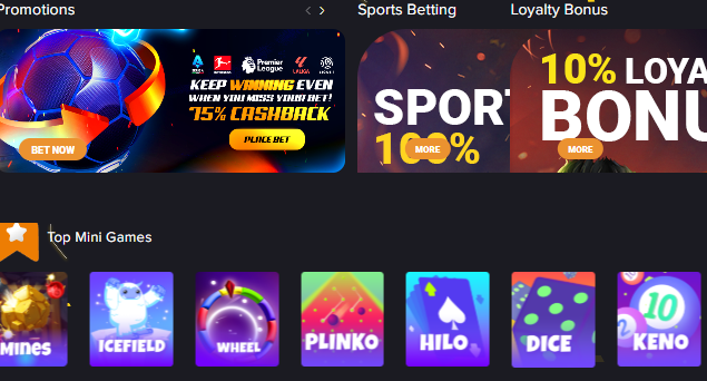 Fresh bet games