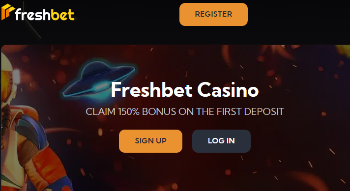 Fresh bet homepage
