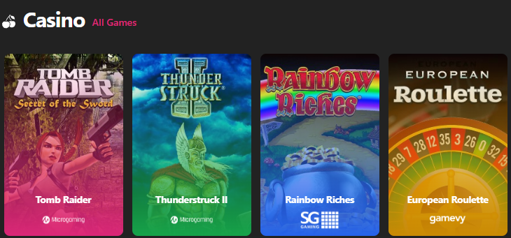 Onyx Slots games