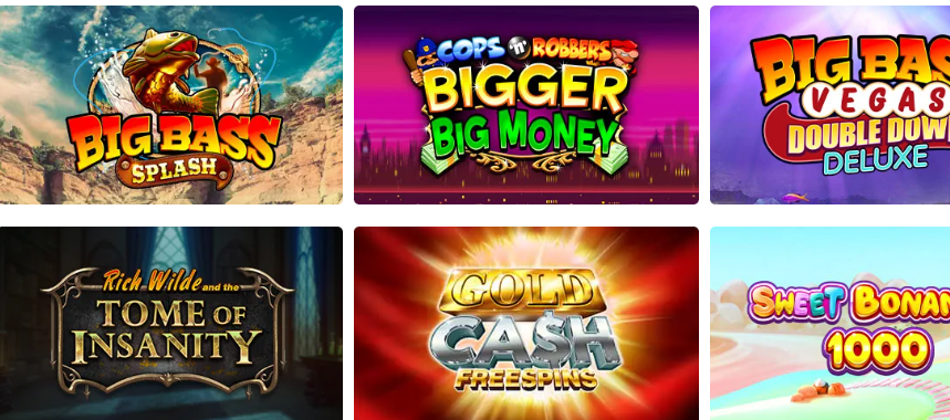 Planet Rock Casino games