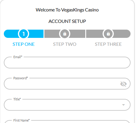 Vegas Kings Casino sign up