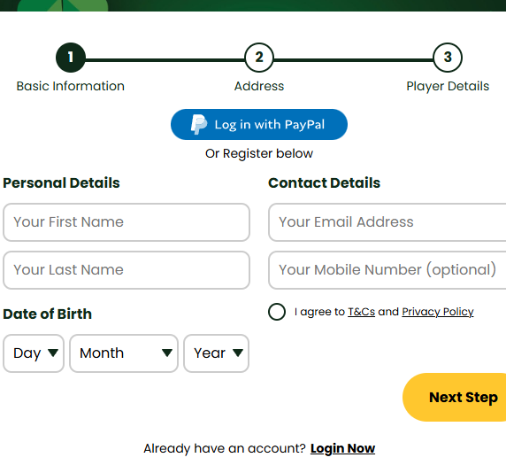 clover casino sign up