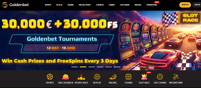golden bet homepage