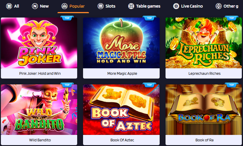 lucky mister games