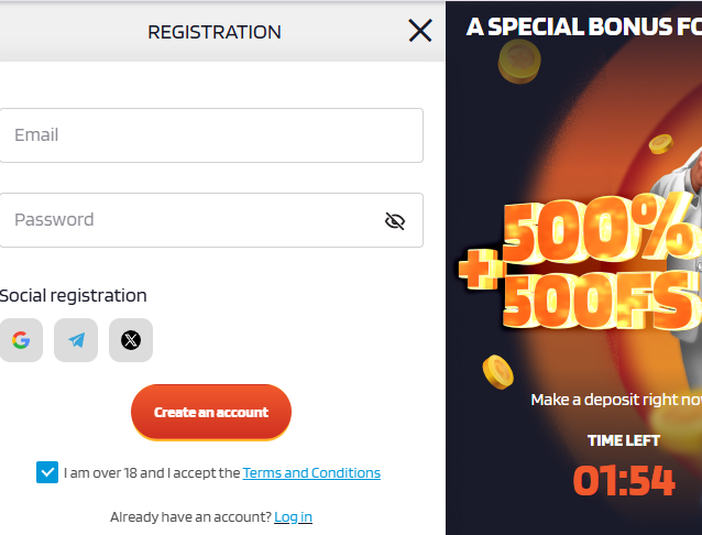 lucky mister sign up