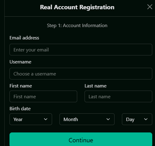 pure casino sign up
