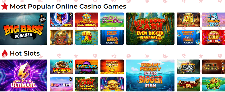 red casino games