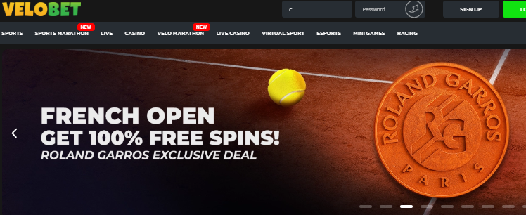 velobet promo