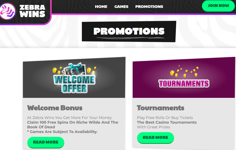 zebra wins promo