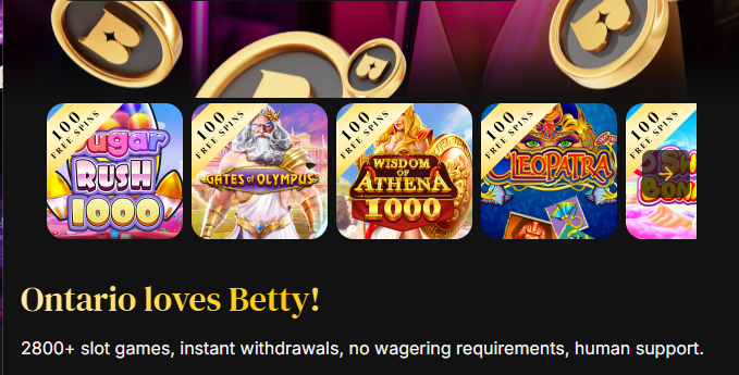 Bety Casino games