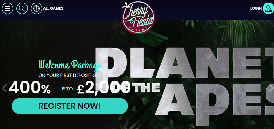 Cherry Fiesta homepage