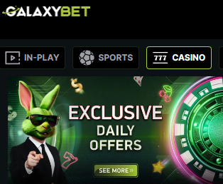 Galaxy Bet welcome offer