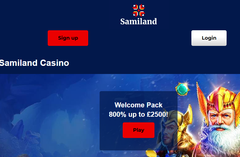 Samiland homepage