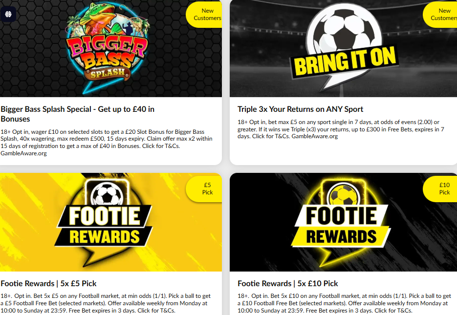 Talksport Bet promotions