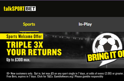 Talksport Bet welcome offer