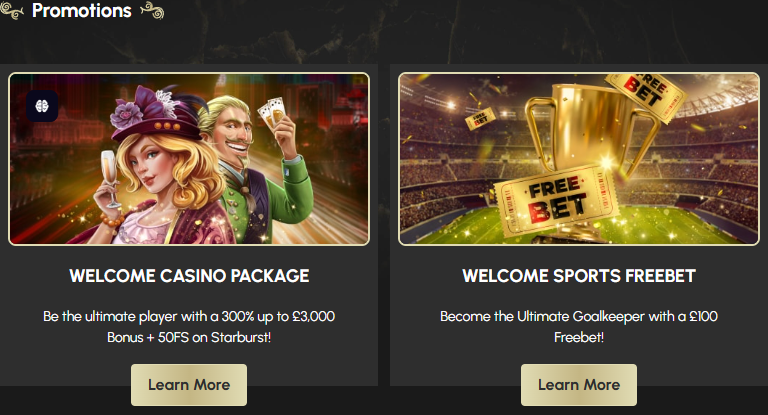 Ultima Casino promotions
