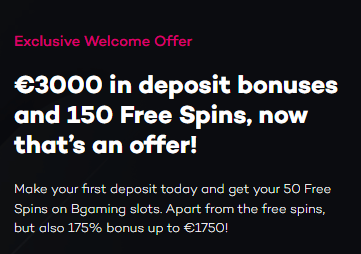 WinsMania welcome offer