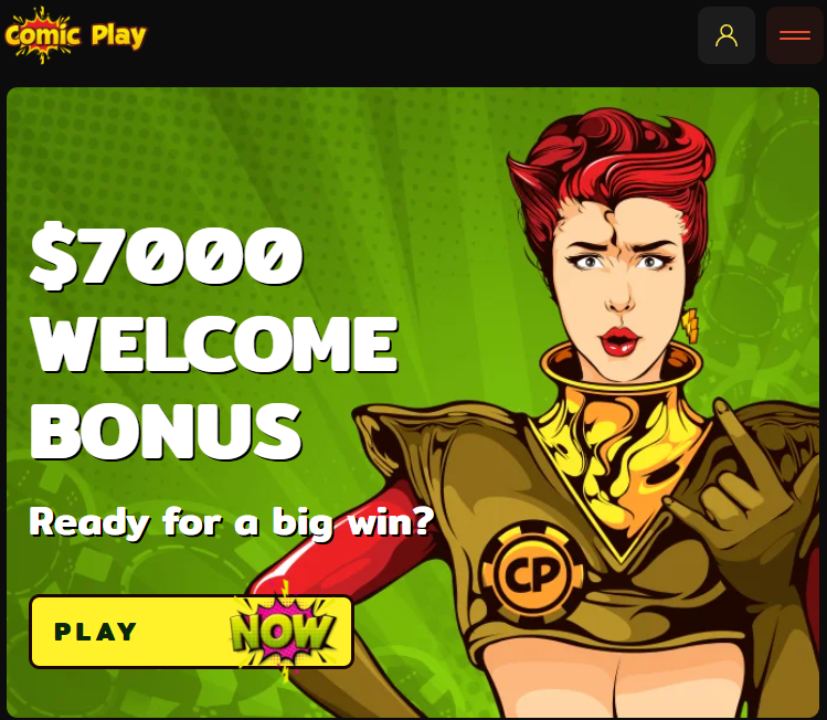 Comic Play homepage