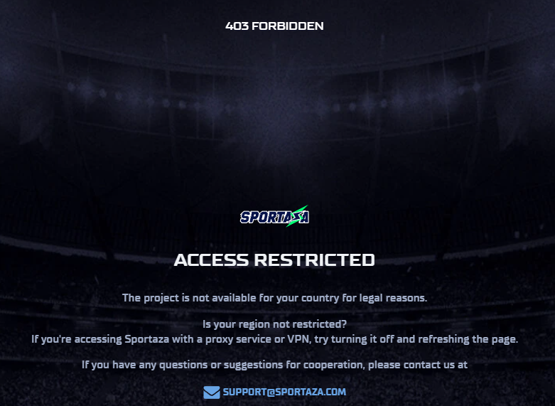 Sportaza Homepage