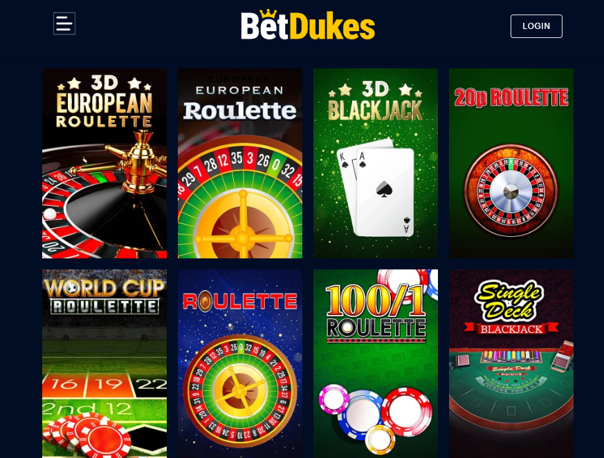 Bet Dukes Games