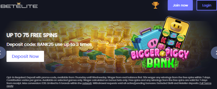 Bet Elite Promotions